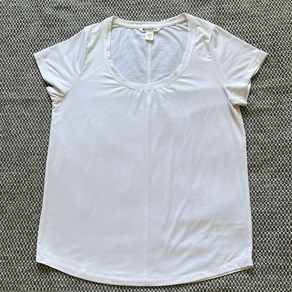 White Athleta Women's Top